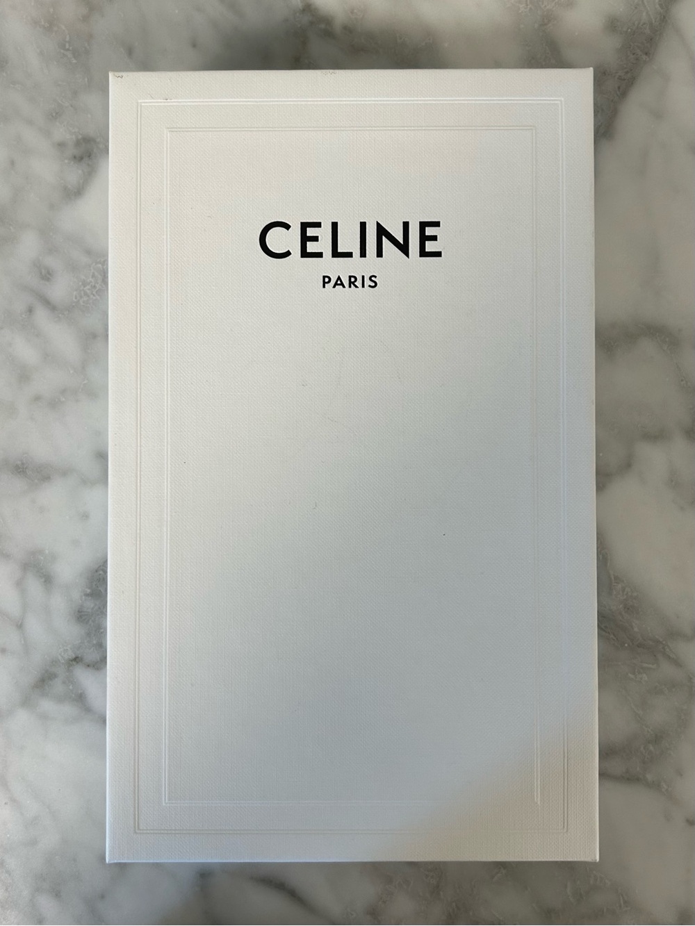 Authentic Celine Paris Box with Dustbag, Wallet and Celine Gift Card